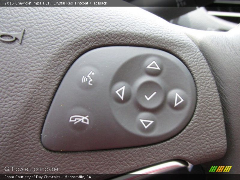 Crystal Red Tintcoat / Jet Black 2015 Chevrolet Impala LT