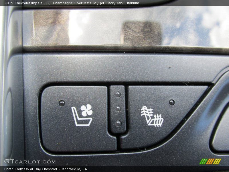 Champagne Silver Metallic / Jet Black/Dark Titanium 2015 Chevrolet Impala LTZ