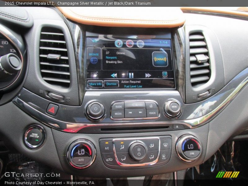 Champagne Silver Metallic / Jet Black/Dark Titanium 2015 Chevrolet Impala LTZ