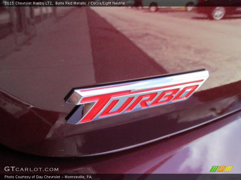 Butte Red Metallic / Cocoa/Light Neutral 2015 Chevrolet Malibu LTZ