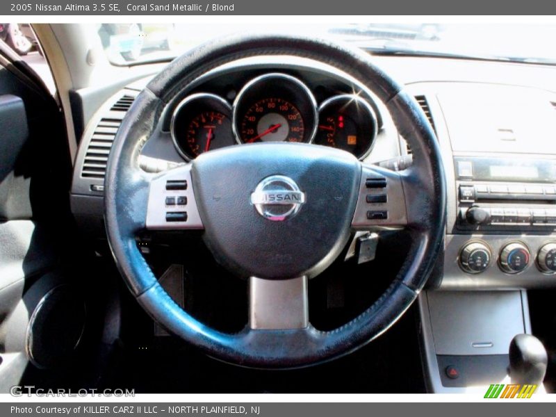 Coral Sand Metallic / Blond 2005 Nissan Altima 3.5 SE