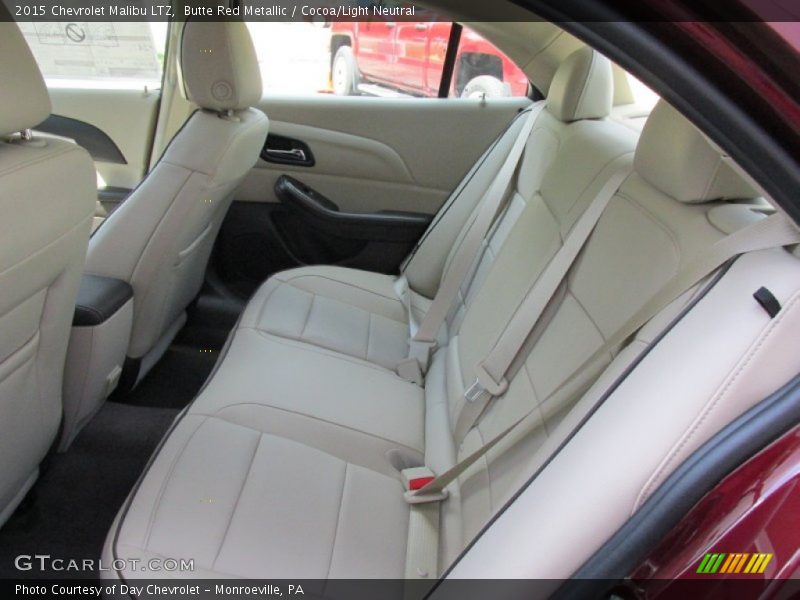 Rear Seat of 2015 Malibu LTZ