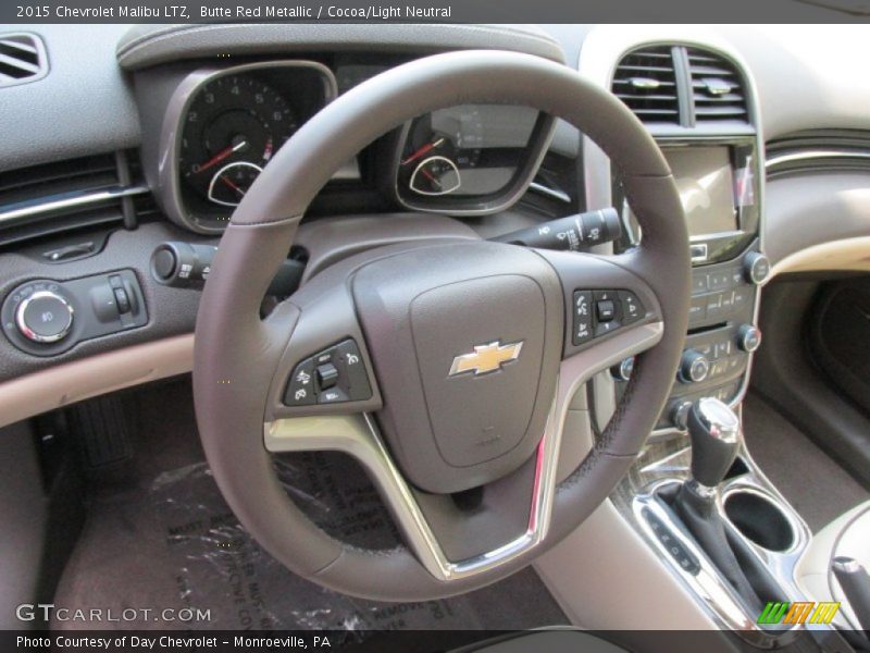  2015 Malibu LTZ Steering Wheel