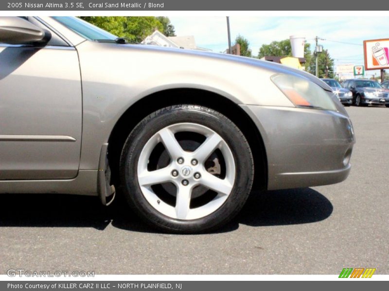 Coral Sand Metallic / Blond 2005 Nissan Altima 3.5 SE