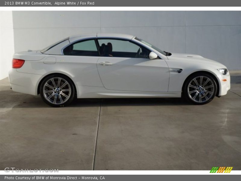  2013 M3 Convertible Alpine White