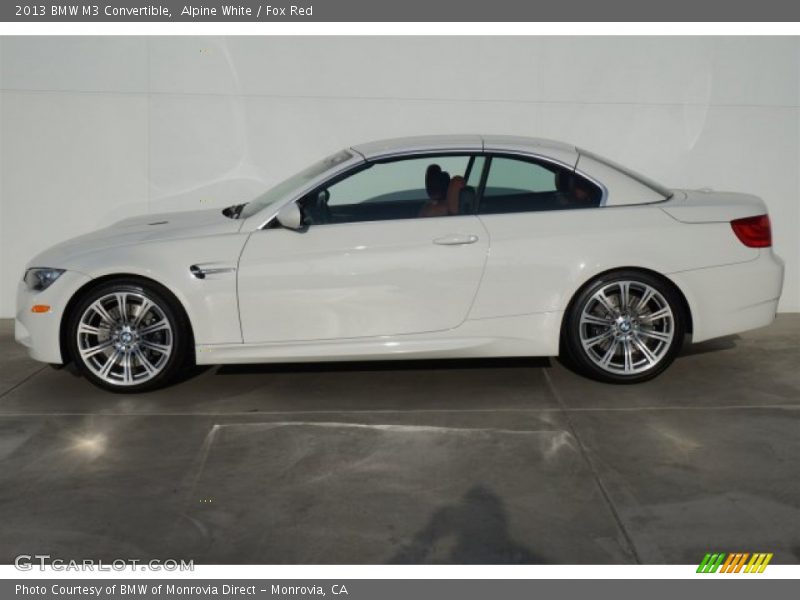  2013 M3 Convertible Alpine White