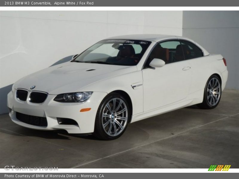 Front 3/4 View of 2013 M3 Convertible