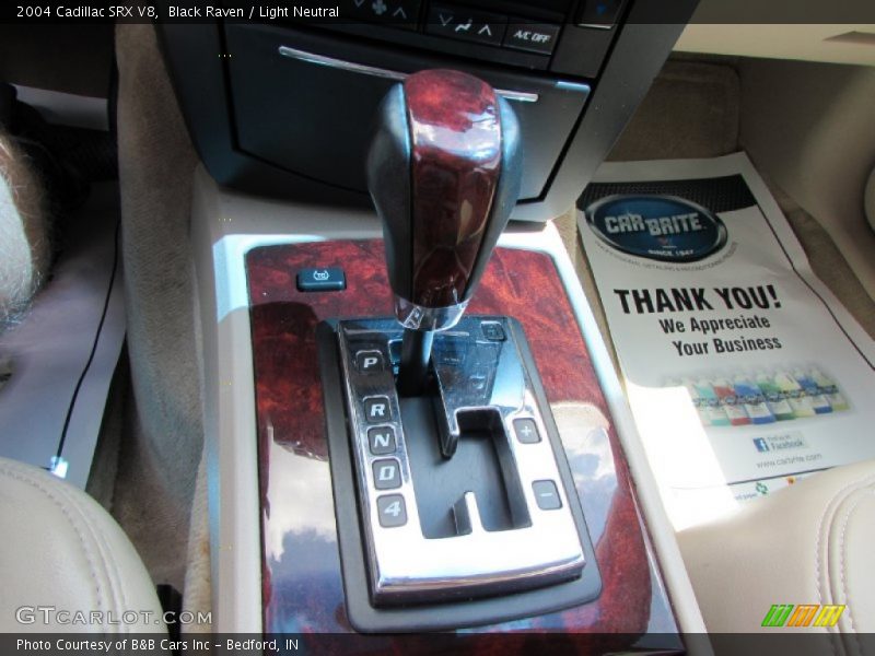 Black Raven / Light Neutral 2004 Cadillac SRX V8
