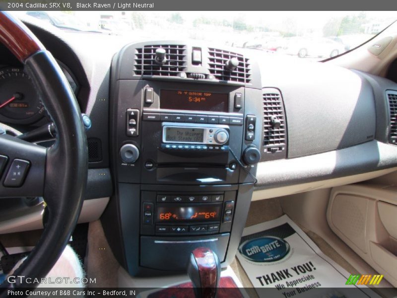 Black Raven / Light Neutral 2004 Cadillac SRX V8