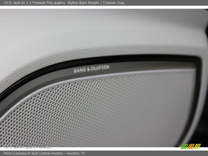 Mythos Black Metallic / Titanium Gray 2015 Audi A3 2.0 Premium Plus quattro