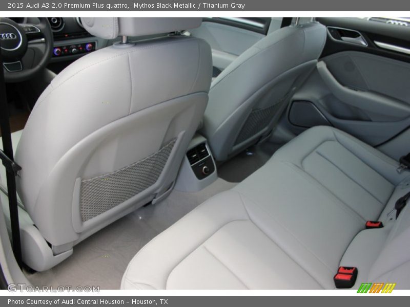 Mythos Black Metallic / Titanium Gray 2015 Audi A3 2.0 Premium Plus quattro