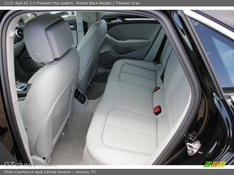 Mythos Black Metallic / Titanium Gray 2015 Audi A3 2.0 Premium Plus quattro