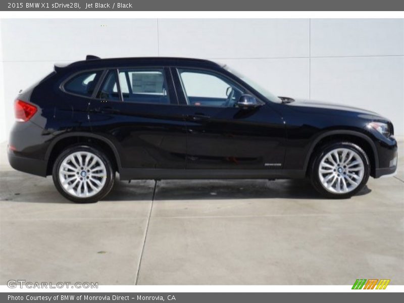 Jet Black / Black 2015 BMW X1 sDrive28i