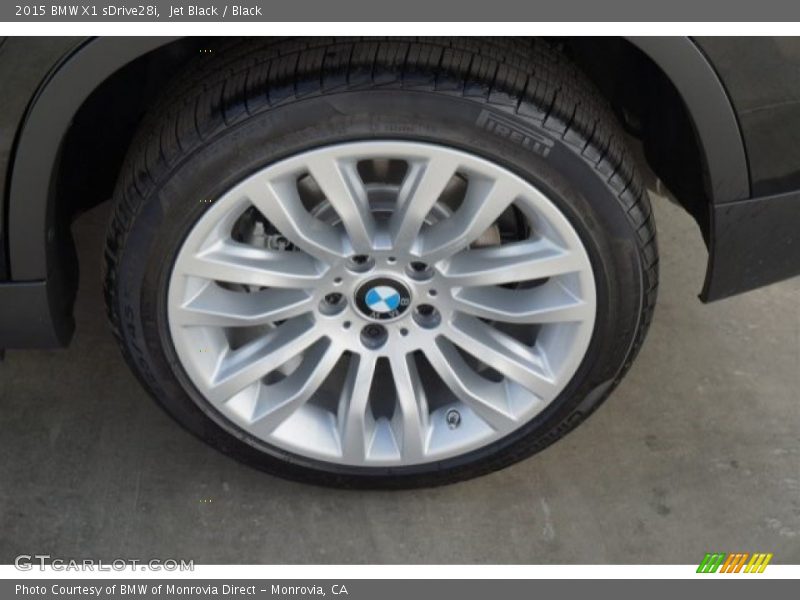Jet Black / Black 2015 BMW X1 sDrive28i