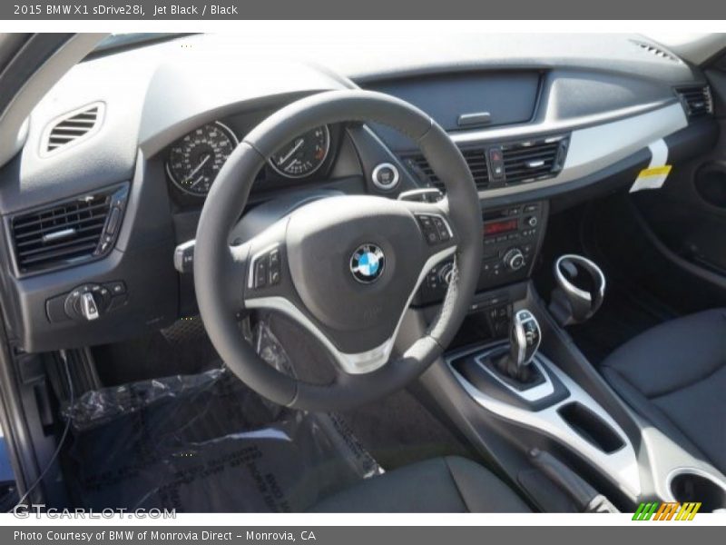 Jet Black / Black 2015 BMW X1 sDrive28i