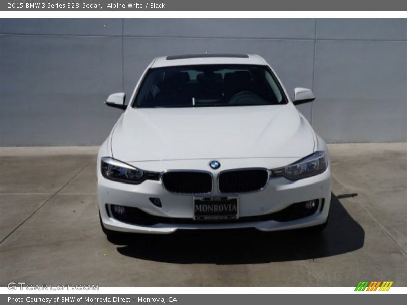 Alpine White / Black 2015 BMW 3 Series 328i Sedan