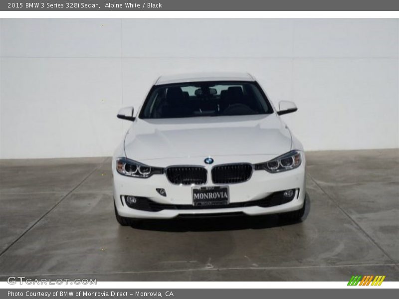 Alpine White / Black 2015 BMW 3 Series 328i Sedan