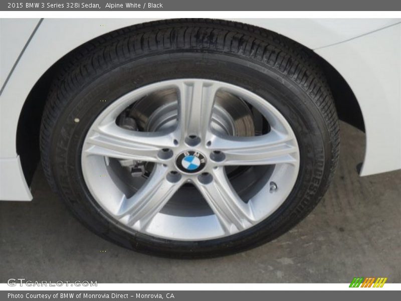 Alpine White / Black 2015 BMW 3 Series 328i Sedan