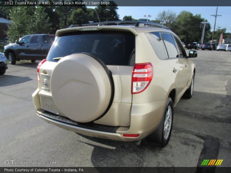 Sandy Beach Metallic / Sand Beige 2012 Toyota RAV4 I4 4WD