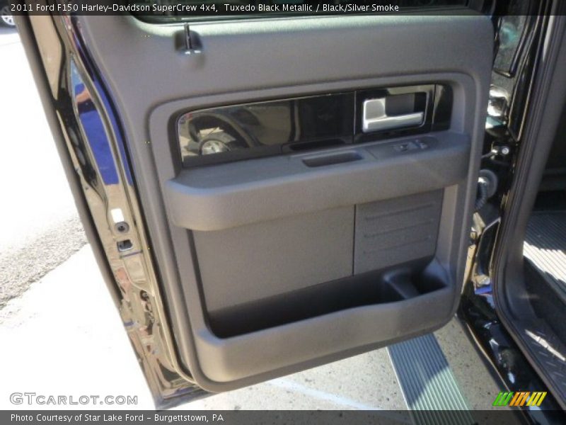 Tuxedo Black Metallic / Black/Silver Smoke 2011 Ford F150 Harley-Davidson SuperCrew 4x4