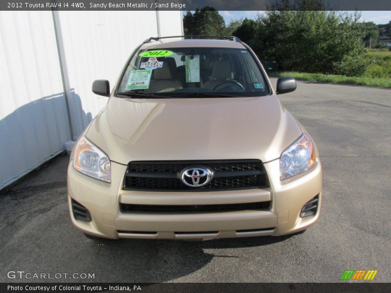 Sandy Beach Metallic / Sand Beige 2012 Toyota RAV4 I4 4WD