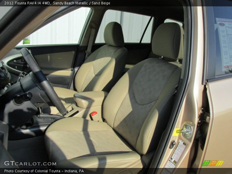 Sandy Beach Metallic / Sand Beige 2012 Toyota RAV4 I4 4WD