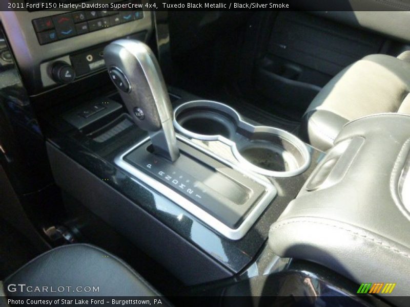 Tuxedo Black Metallic / Black/Silver Smoke 2011 Ford F150 Harley-Davidson SuperCrew 4x4