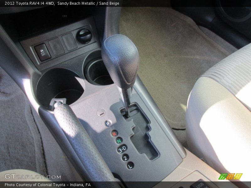 Sandy Beach Metallic / Sand Beige 2012 Toyota RAV4 I4 4WD