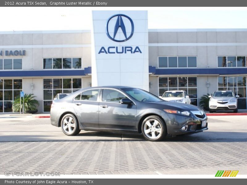Graphite Luster Metallic / Ebony 2012 Acura TSX Sedan