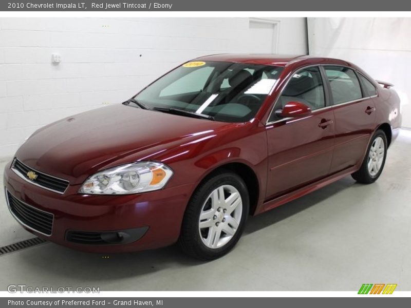 Red Jewel Tintcoat / Ebony 2010 Chevrolet Impala LT