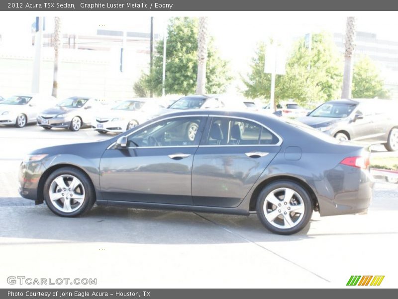 Graphite Luster Metallic / Ebony 2012 Acura TSX Sedan