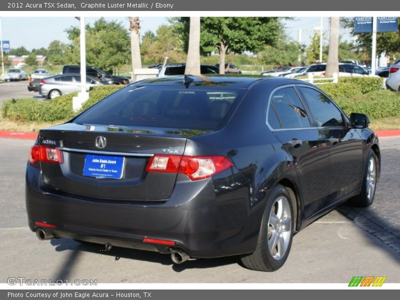 Graphite Luster Metallic / Ebony 2012 Acura TSX Sedan