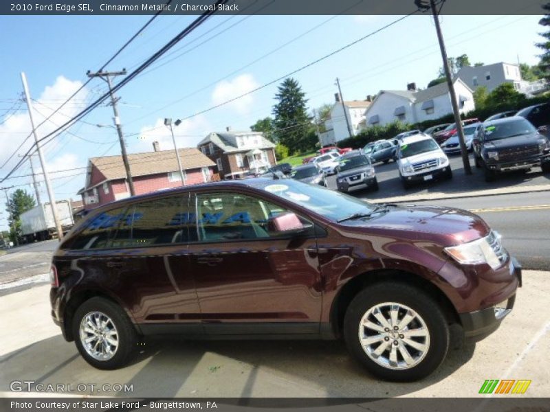 Cinnamon Metallic / Charcoal Black 2010 Ford Edge SEL