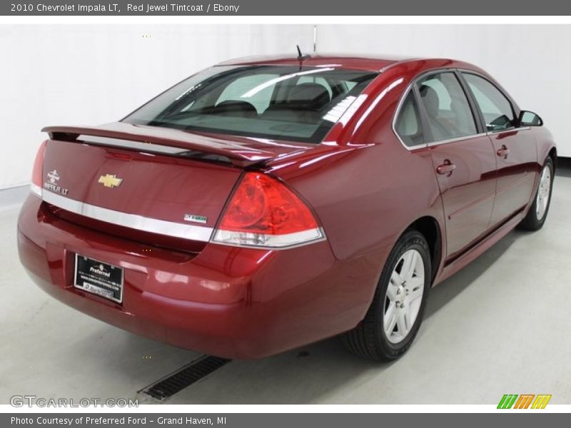 Red Jewel Tintcoat / Ebony 2010 Chevrolet Impala LT