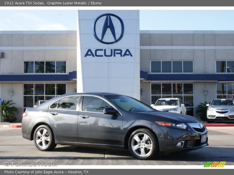Graphite Luster Metallic / Ebony 2012 Acura TSX Sedan