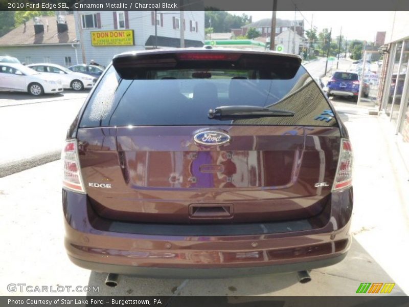 Cinnamon Metallic / Charcoal Black 2010 Ford Edge SEL