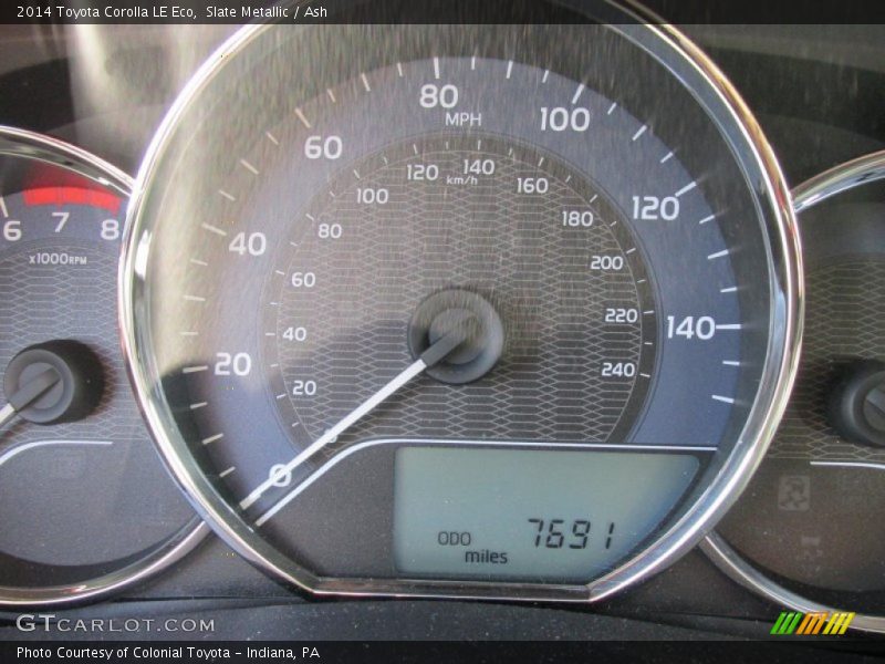 Slate Metallic / Ash 2014 Toyota Corolla LE Eco