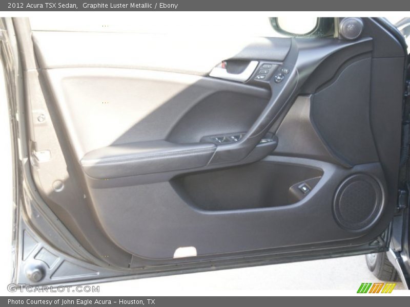 Graphite Luster Metallic / Ebony 2012 Acura TSX Sedan
