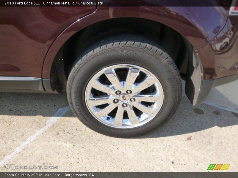 Cinnamon Metallic / Charcoal Black 2010 Ford Edge SEL
