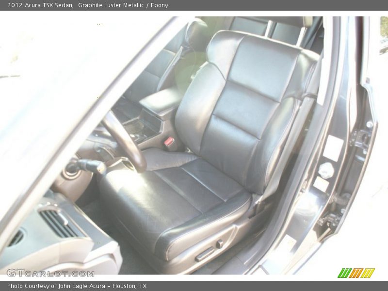 Graphite Luster Metallic / Ebony 2012 Acura TSX Sedan