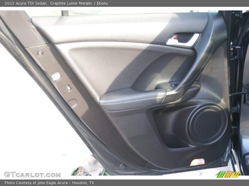 Graphite Luster Metallic / Ebony 2012 Acura TSX Sedan
