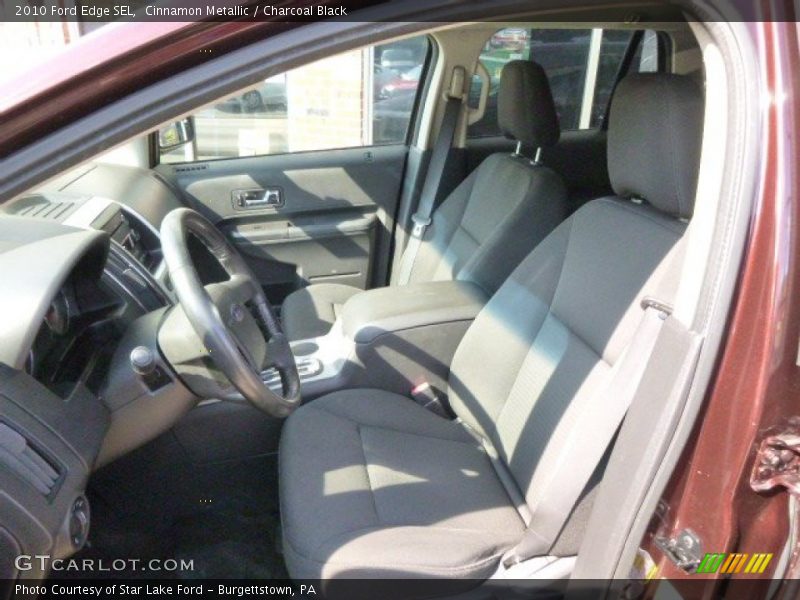 Cinnamon Metallic / Charcoal Black 2010 Ford Edge SEL
