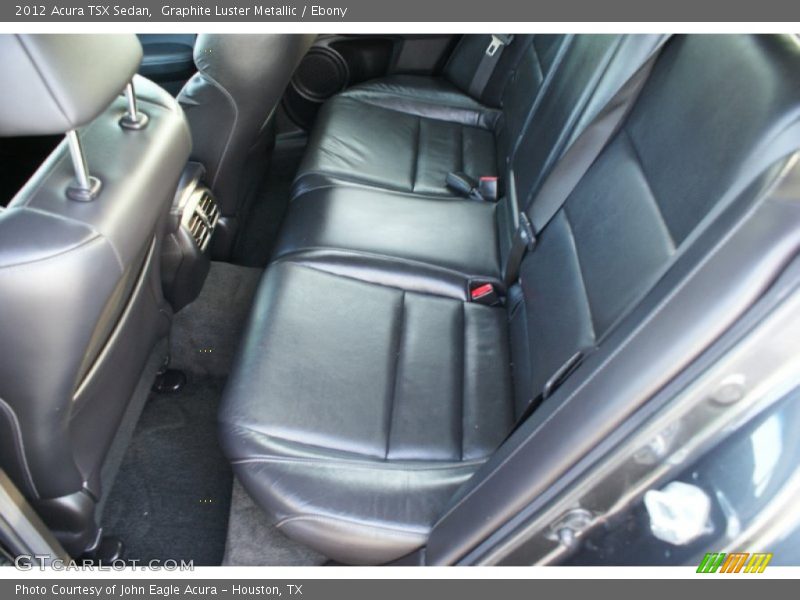 Graphite Luster Metallic / Ebony 2012 Acura TSX Sedan