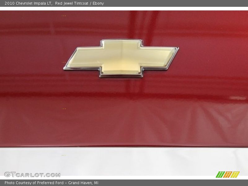 Red Jewel Tintcoat / Ebony 2010 Chevrolet Impala LT
