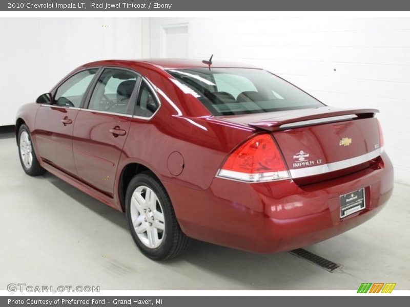 Red Jewel Tintcoat / Ebony 2010 Chevrolet Impala LT
