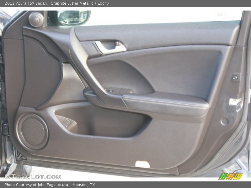 Graphite Luster Metallic / Ebony 2012 Acura TSX Sedan