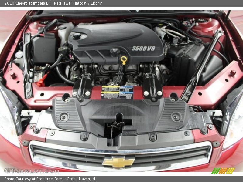 Red Jewel Tintcoat / Ebony 2010 Chevrolet Impala LT