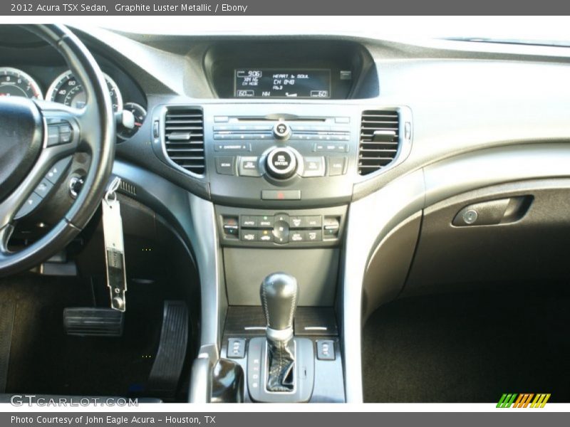 Graphite Luster Metallic / Ebony 2012 Acura TSX Sedan