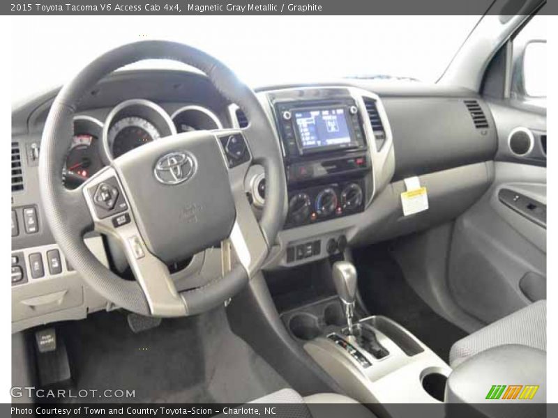 Magnetic Gray Metallic / Graphite 2015 Toyota Tacoma V6 Access Cab 4x4