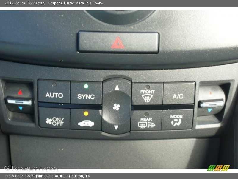 Graphite Luster Metallic / Ebony 2012 Acura TSX Sedan